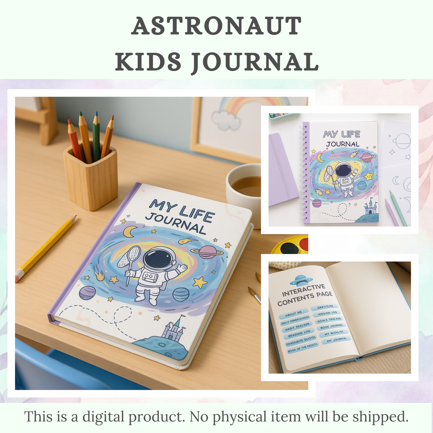 astronaut kids journal astronaut kids journal