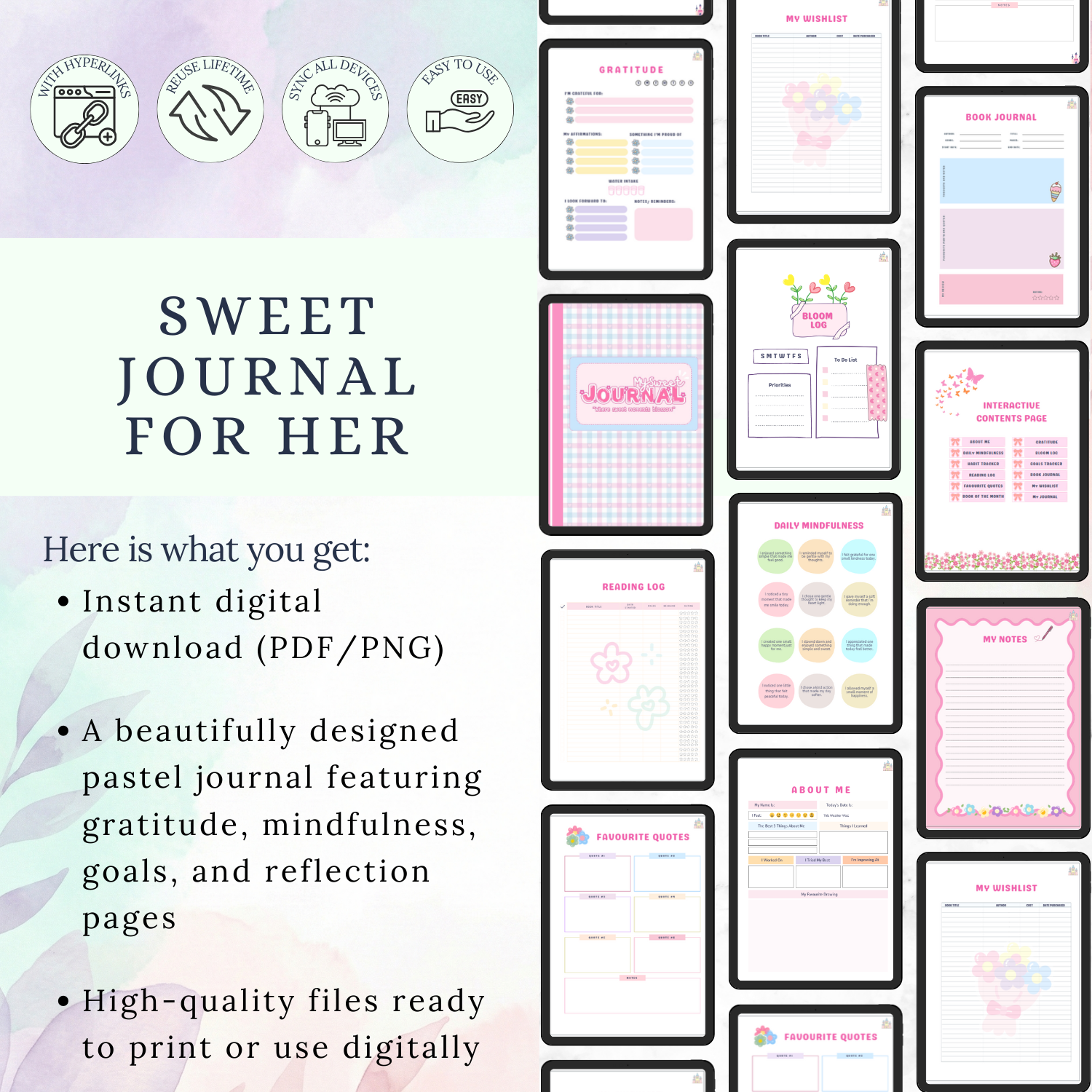 sweet journal for her sweet journal for her