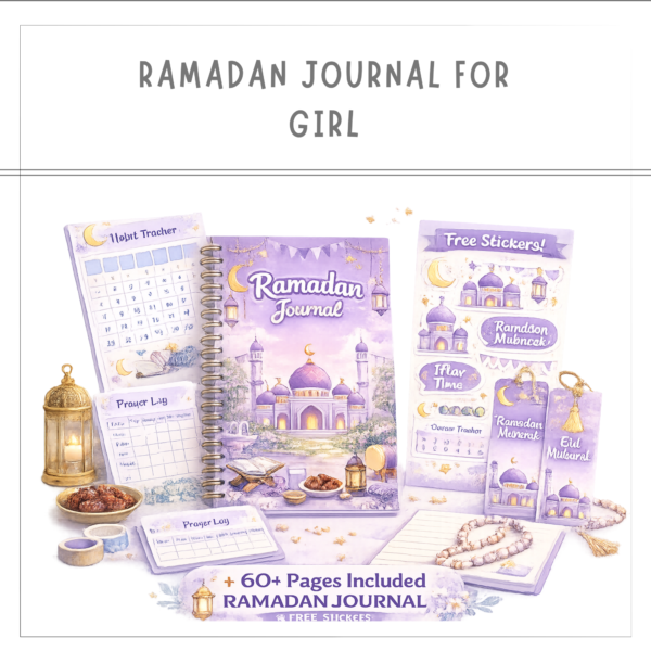 Home ramadan journal dreamy purple edition