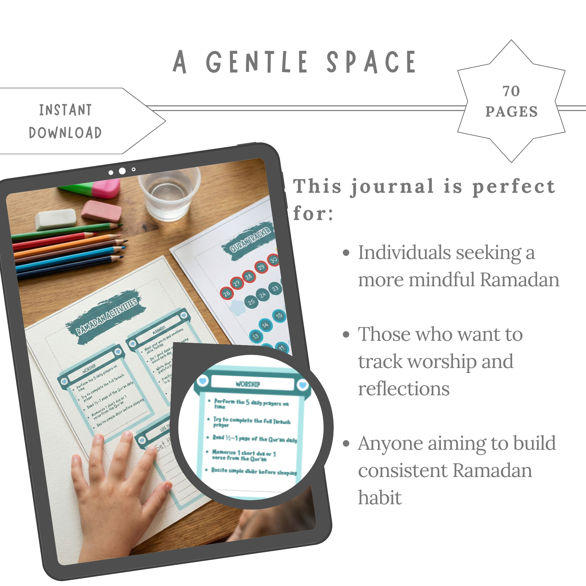 ramadan journal sky blue edition ramadan journal sky blue edition